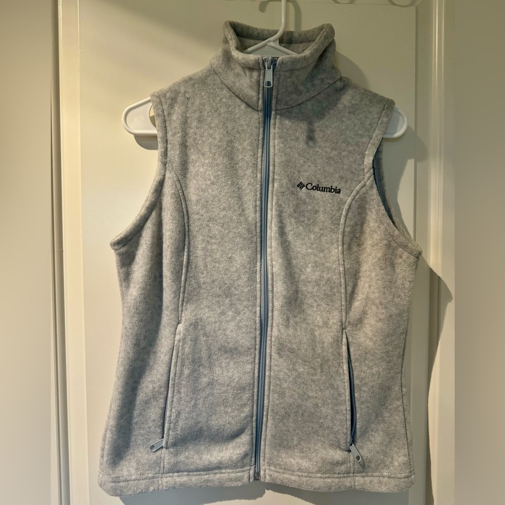 Gray Columbia Fleece Vest - Picture 7 of 10